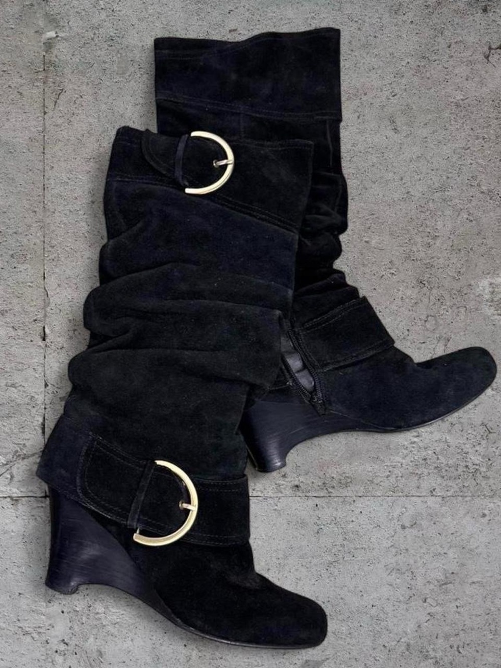 Naughty Monkey Y2K slouchy boots